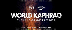 This Friday in Bangkok, the three-day gastronomic festival "World Kaphrao Thailand Grand Prix 2023" will kick off